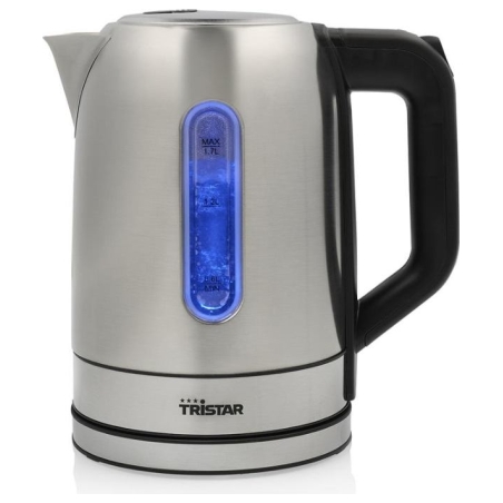 Tristar Kettle | WK-1344 | Electric | 2200 W | 1.7 L | Stainless steel | 360° rotational base | Silver