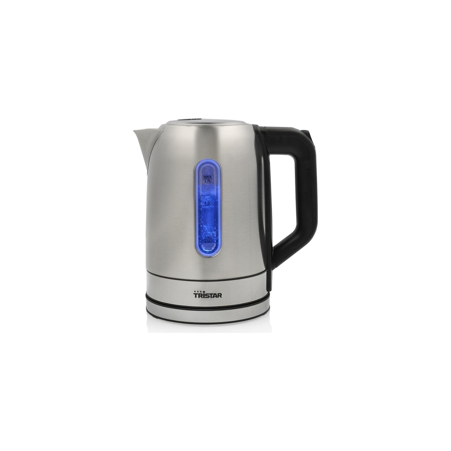 Tristar Kettle | WK-1344 | Electric | 2200 W | 1.7 L | Stainless steel | 360° rotational base | Silver