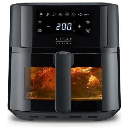 Caso Designer Air Fryer | AirFry 6.0 | Power 1700 W | Capacity 6 L | Black
