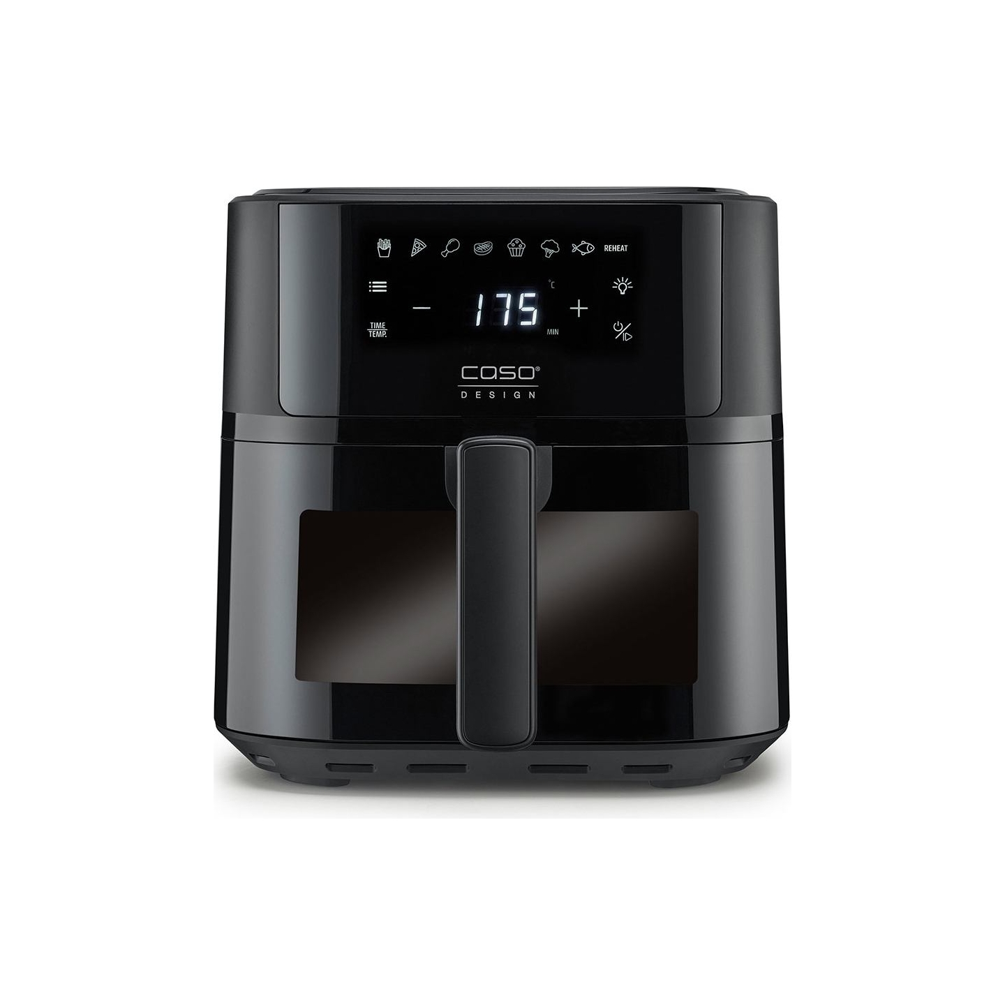 Caso Designer Air Fryer | AirFry 6.0 | Power 1700 W | Capacity 6 L | Black