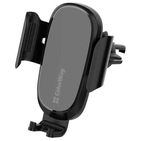 Colorway | Air Vent Car Wireless Charger, 15W | CW-CHAW038Q-BK | 360° swivel to adjust to desired angle; Mounting in the air duc