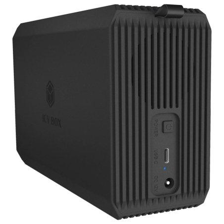Raidsonic | RAID-System Dual bay, HDD/SSD USB 3.2 (Gen 2) with fan | IB-RD3720-CU3