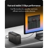 Raidsonic | RAID-System Dual bay, HDD/SSD USB 3.2 (Gen 2) with fan | IB-RD3720-CU3