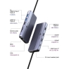 Raidsonic Icy Box Travel Dock 12-in-1, 3x video output (2x HDMI + 1x VGA) | IB-DK4062-CPD