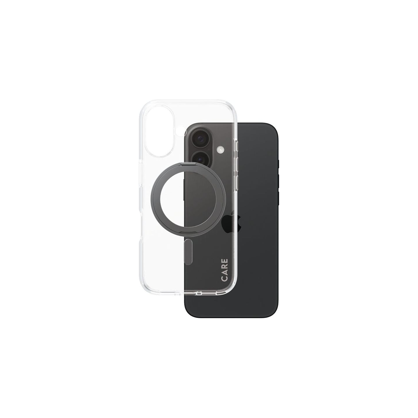 Care Feature Case | Back cover | Apple | iPhone 16 | Recycled plastic | Transparent | MagSafe