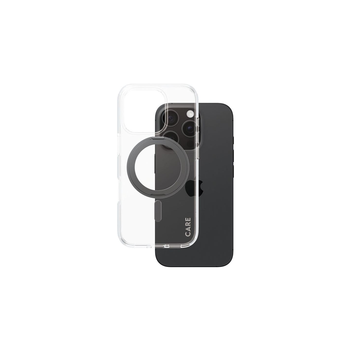 Care Feature Case | Back cover | Apple | iPhone 16 Pro | Recycled plastic | Transparent | MagSafe