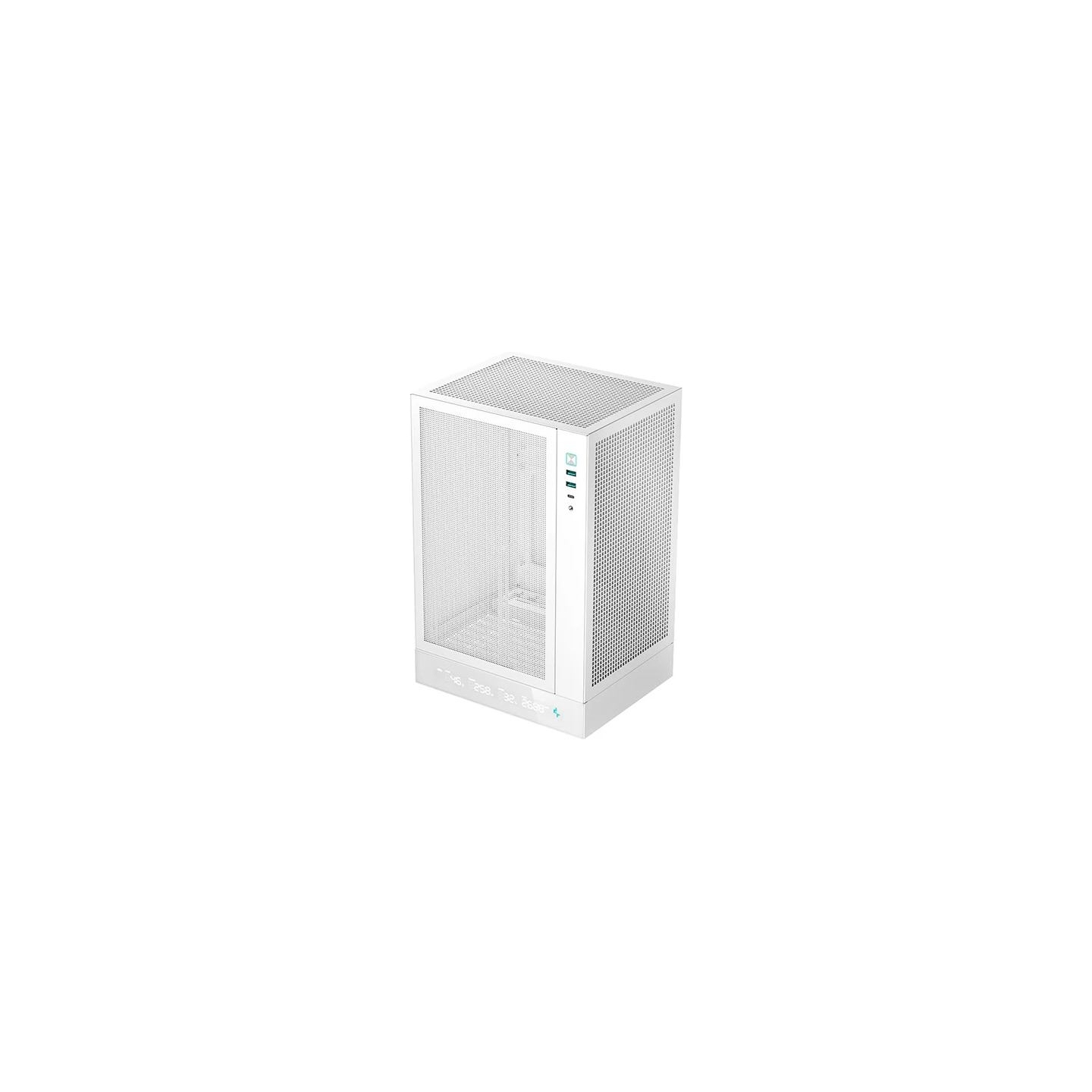 Deepcool PC Gaming Case | CH170 DIGITAL | White | Mini ITX | ATX PS2