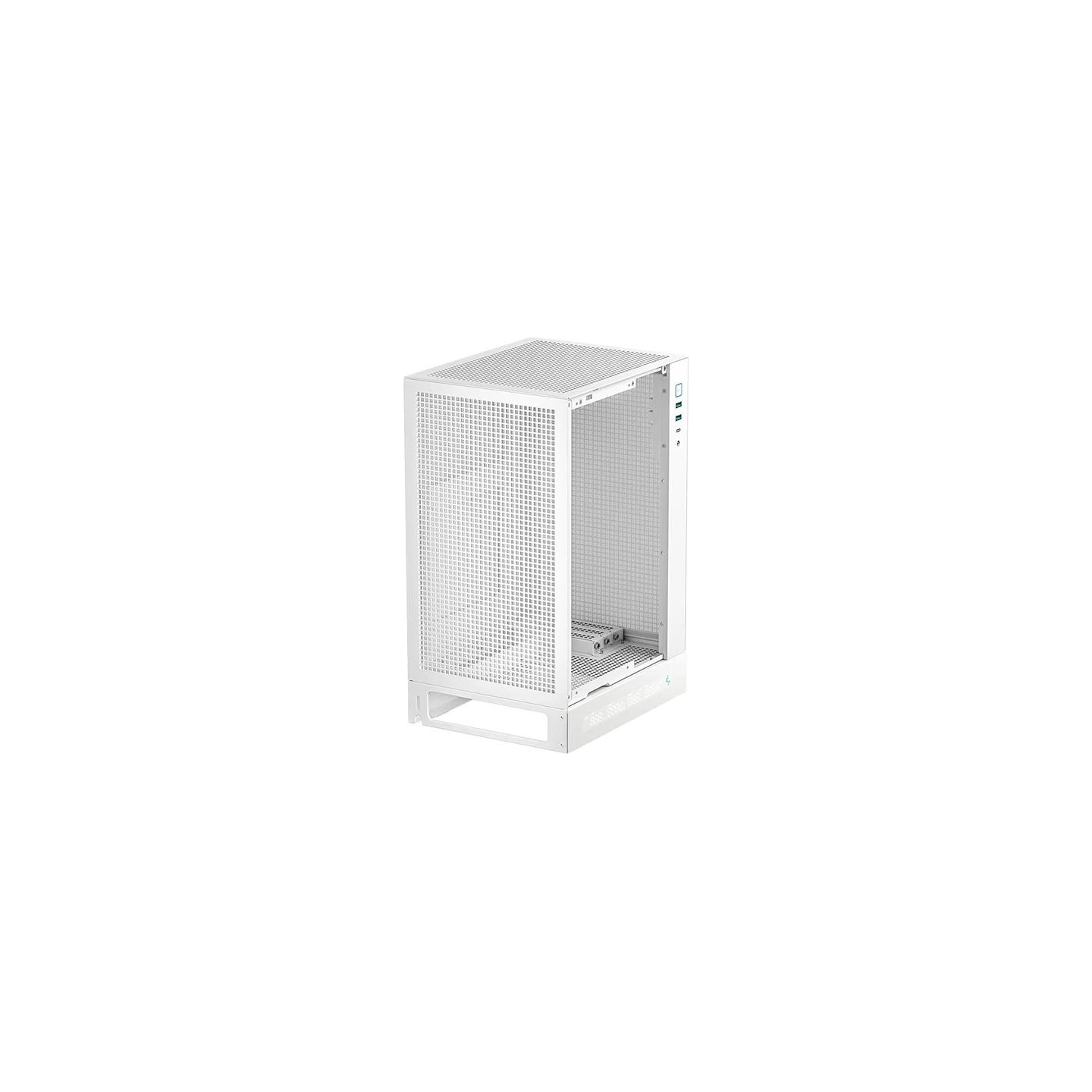 Deepcool PC Gaming Case | CH170 DIGITAL | White | Mini ITX | ATX PS2