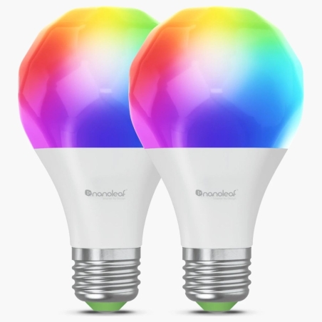 Nanoleaf Essentials Smart A60 Bulb Matter WiFi 900Lm 2700-6500K, 2pcs pack | E27 | 9 W | RGBCW