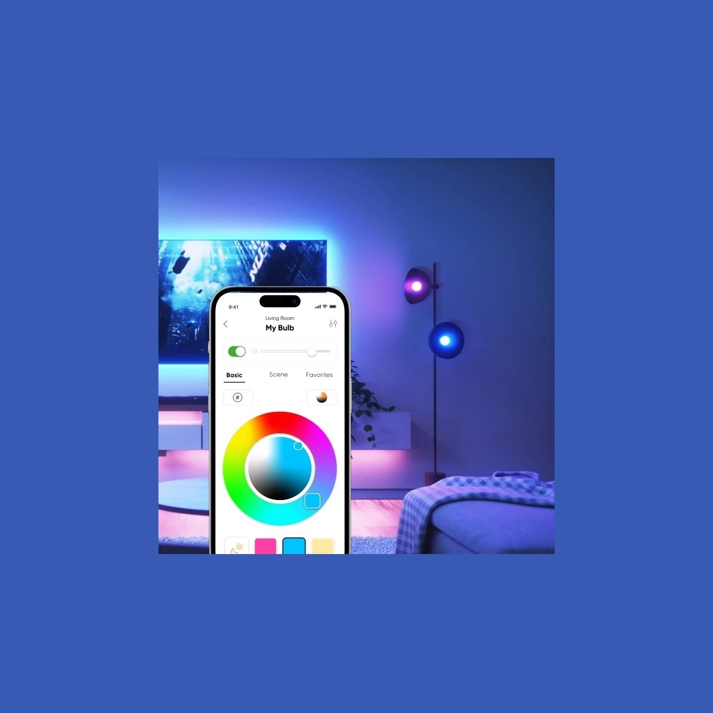 Nanoleaf Essentials Smart A60 Bulb Matter WiFi 900Lm 2700-6500K, 2pcs pack | E27 | 9 W | RGBCW