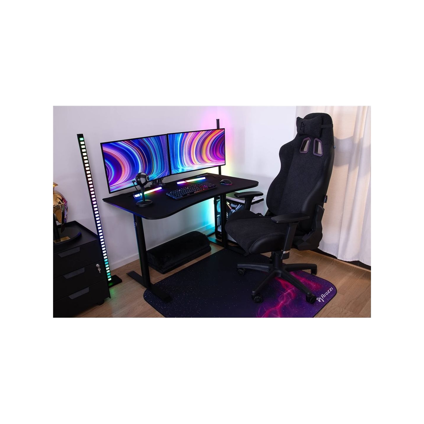 Arozzi Gaming Desk | Arena Small | Pure Black