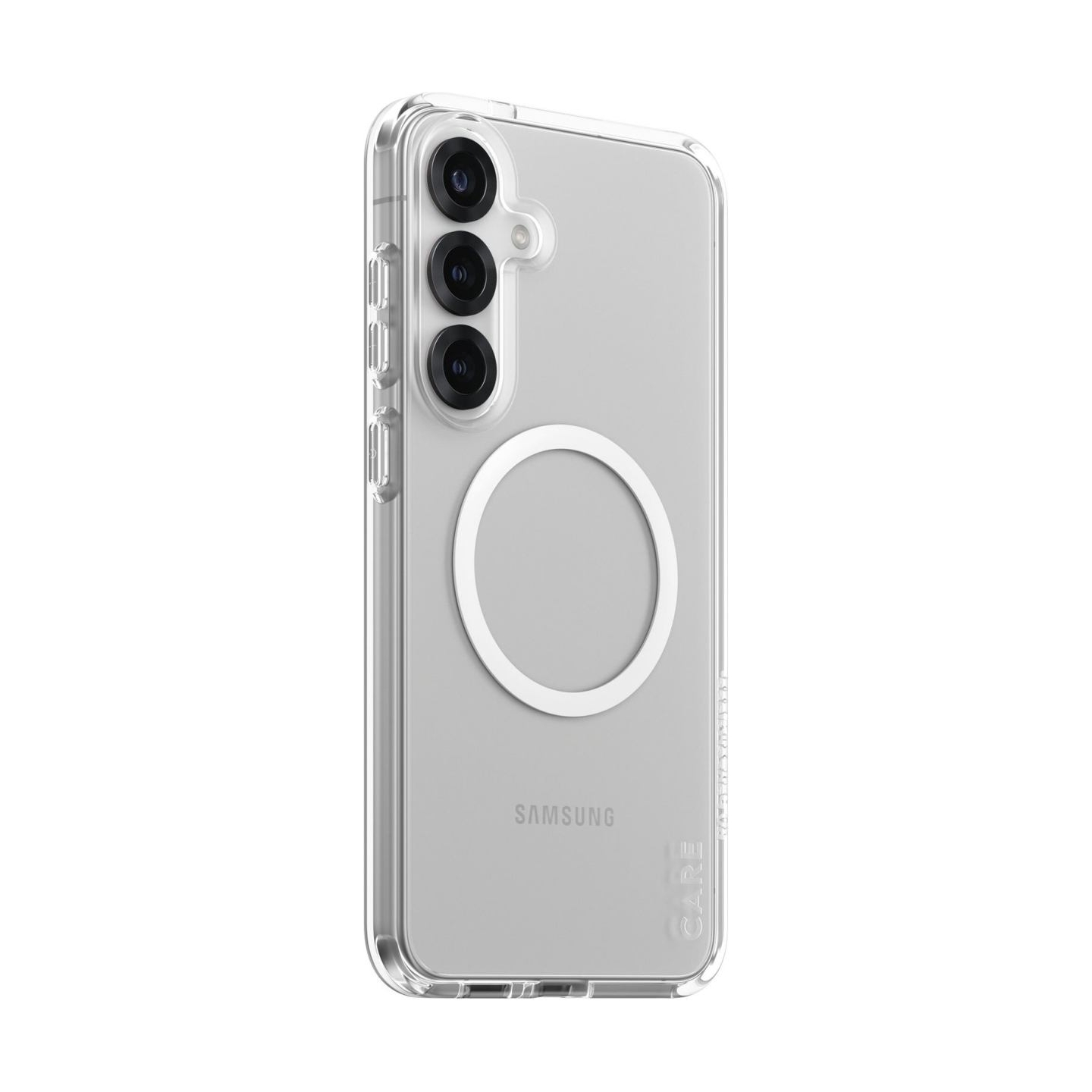 Care Back protection | Samsung | Galaxy S25+ | Recycled plastic | White