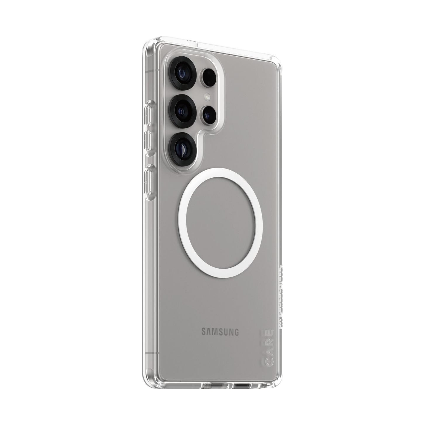 Care Back protection | Samsung | Galaxy S25 Ultra | Recycled plastic | White