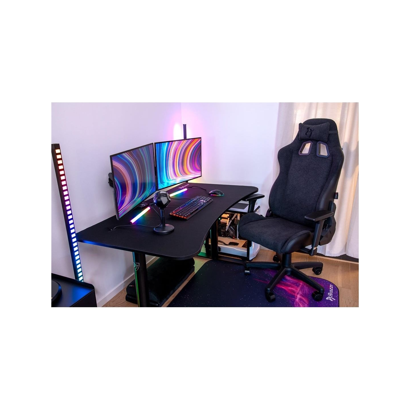 Arozzi Gaming Desk | Arena Medium | Pure Black