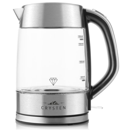ETA Kettle | ETA415490000 Crysten | Electric | 2100 W | 1.7 L | Glass | 360° rotational base | Glass