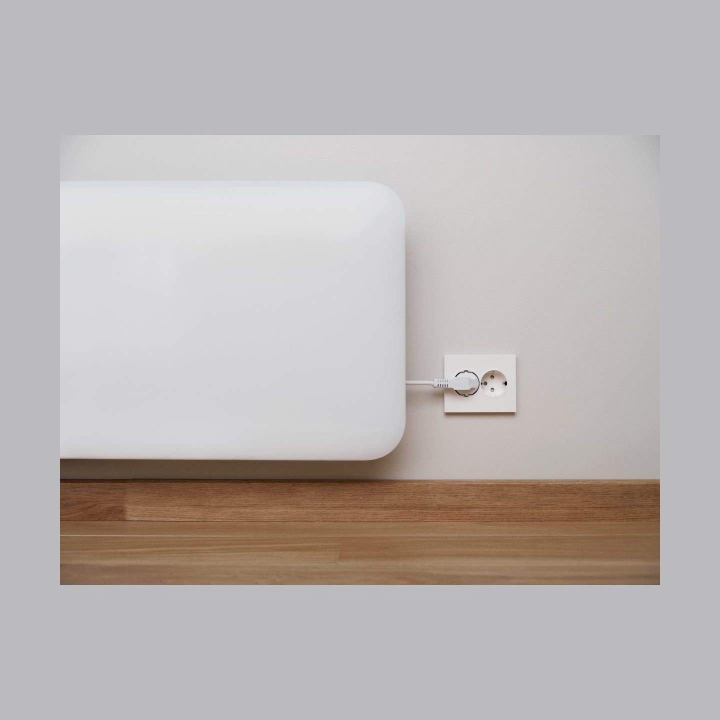 Mill Invisible Smart WiFi Heater | PA700WIFI4 | Panel Heater | 700 W | Suitable for rooms up to 9-12 m² | White | IPX4