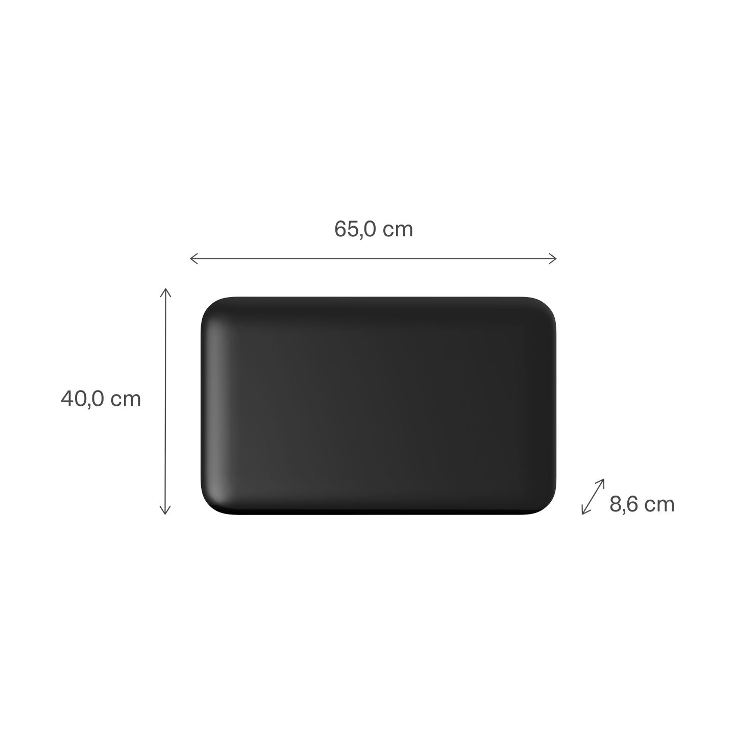 Mill Invisible Smart WiFi Panel Heater | PA700WIFI4B | Panel Heater | 700 W | Suitable for rooms up to 9-12 m² | Black | IPX4