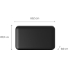 Mill Invisible Smart WiFi Panel Heater | PA700WIFI4B | Panel Heater | 700 W | Suitable for rooms up to 9-12 m² | Black | IPX4