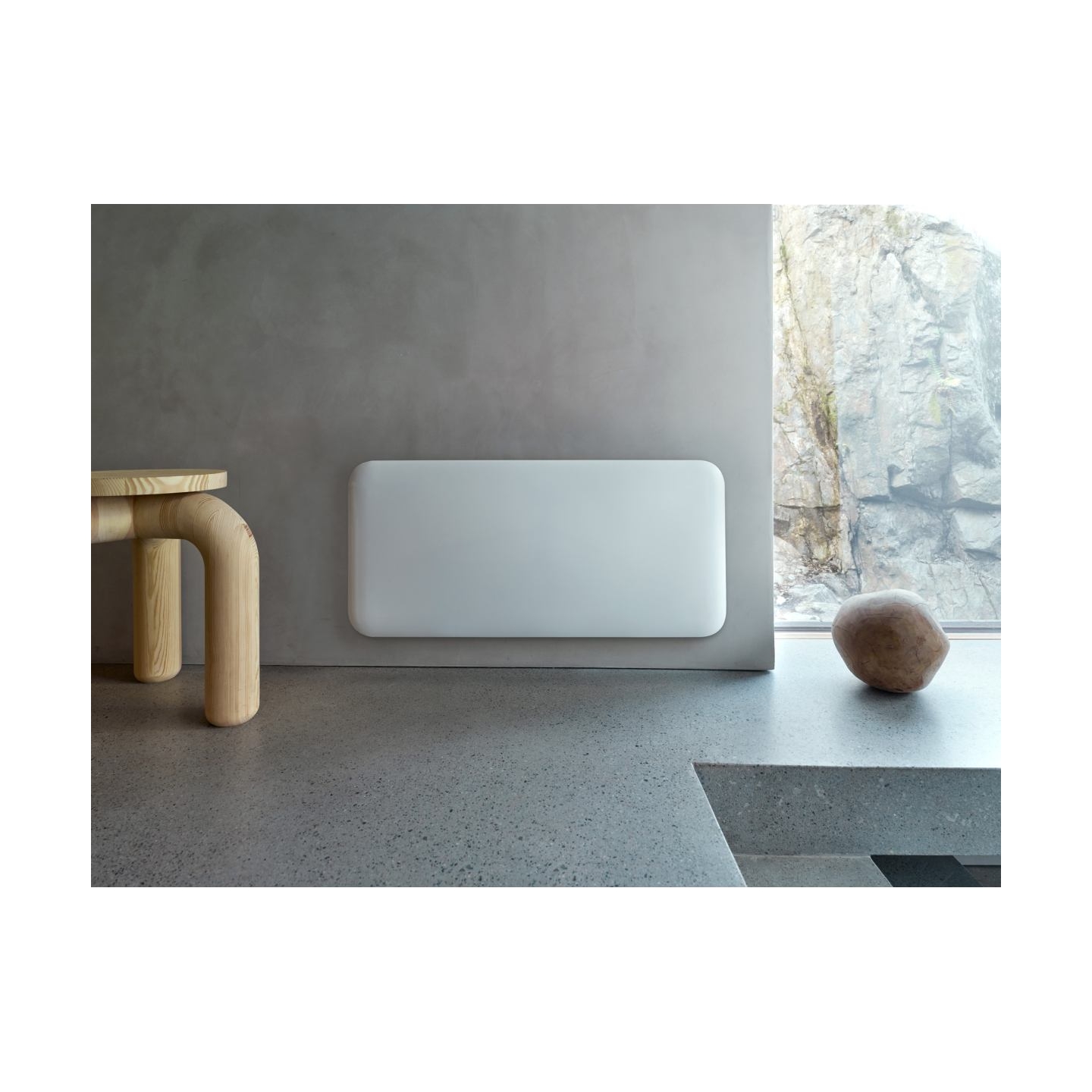 Mill Invisible Smart WiFi Heater | PA1000WIFI4 | Panel Heater | 1000 W | Suitable for rooms up to 12-16 m² | White | IPX4