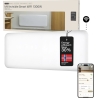 Mill Invisible Smart WiFi Heater | PA1300WIFI4 | Panel Heater | 1300 W | Suitable for rooms up to 15-19 m² | White | IPX4