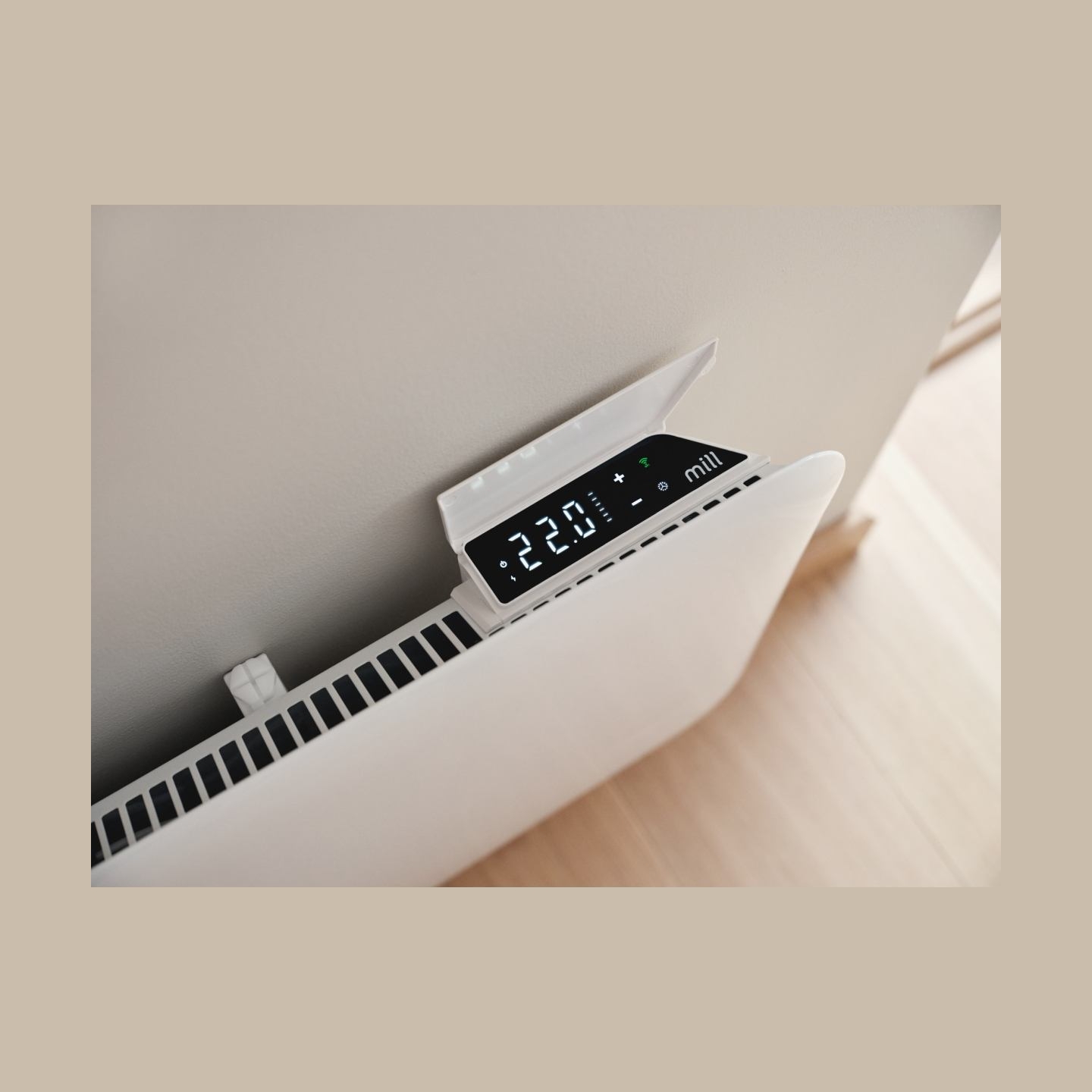 Mill Invisible Smart WiFi Heater | PA1500WIFI4 | Panel Heater | 1500 W | Suitable for rooms up to 18-22 m² | White | IPX4
