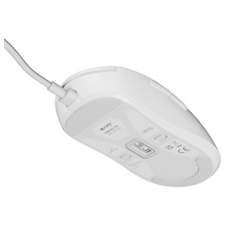 Fury | Gaming Mouse | Tanto T4 | Wired | USB | White