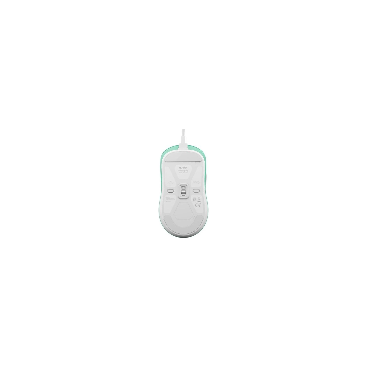 Fury | Gaming Mouse | Tanto T4 | Wired | USB | Mint