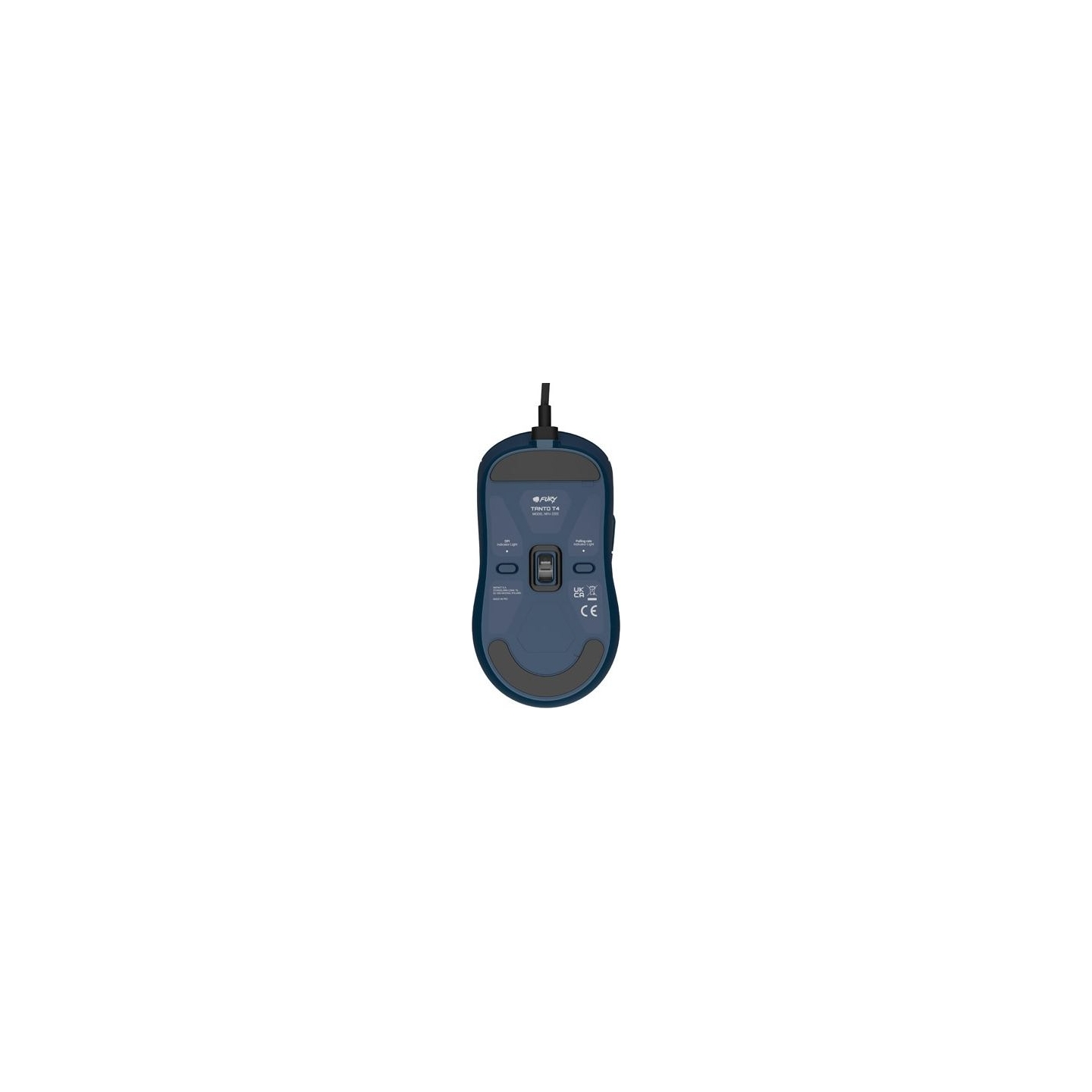 Fury | Gaming Mouse | Tanto T4 | Wired | USB | Blue