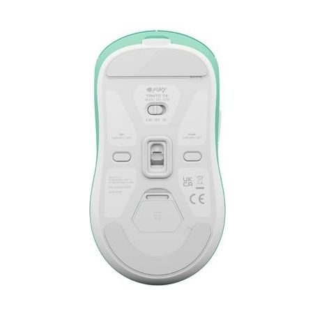 Fury | Gaming Mouse | Tanto T4 | Wired/Wireless | 2.4 GHz, Bluetooth, USB | Mint