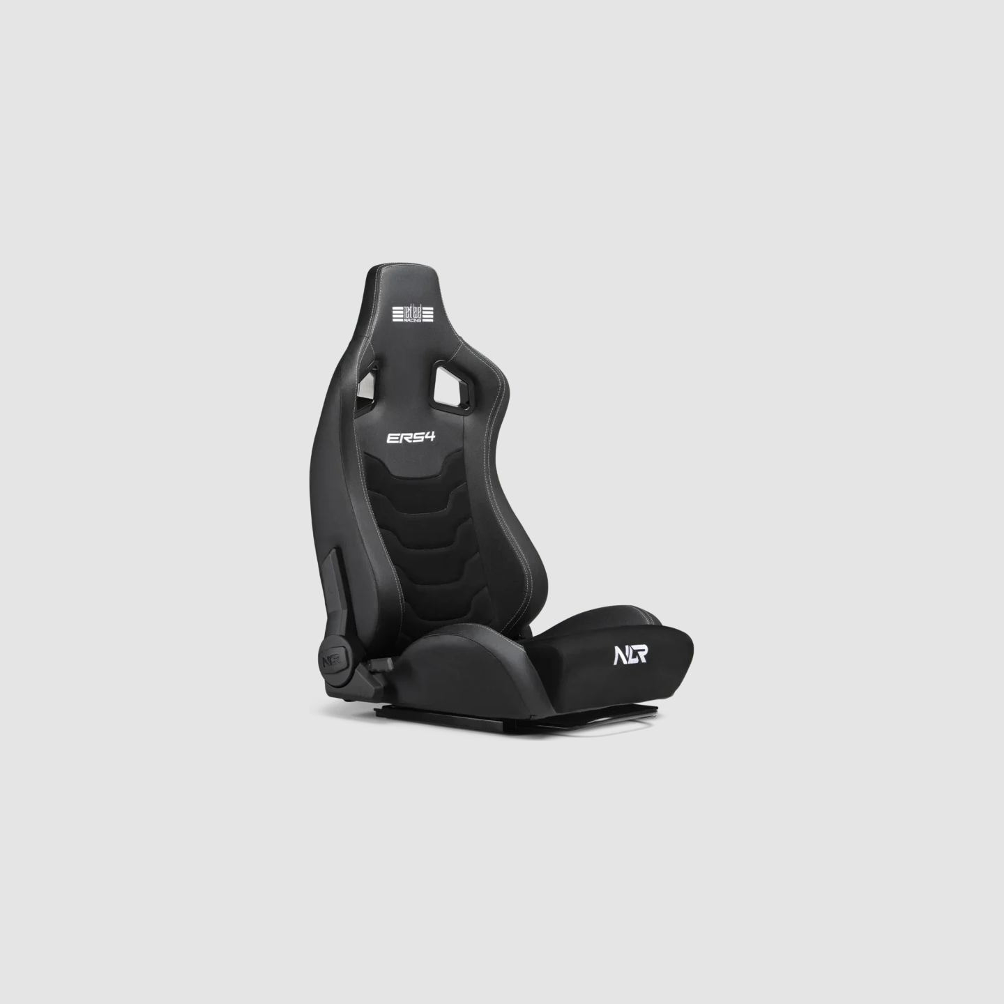 Next Level Racing | PU Leather and Suede | Reclining Seat | ERS4 Elite PU Leather & Suede Edition | Black