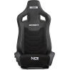 Next Level Racing | PU Leather and Suede | Reclining Seat | ERS4 Elite PU Leather & Suede Edition | Black