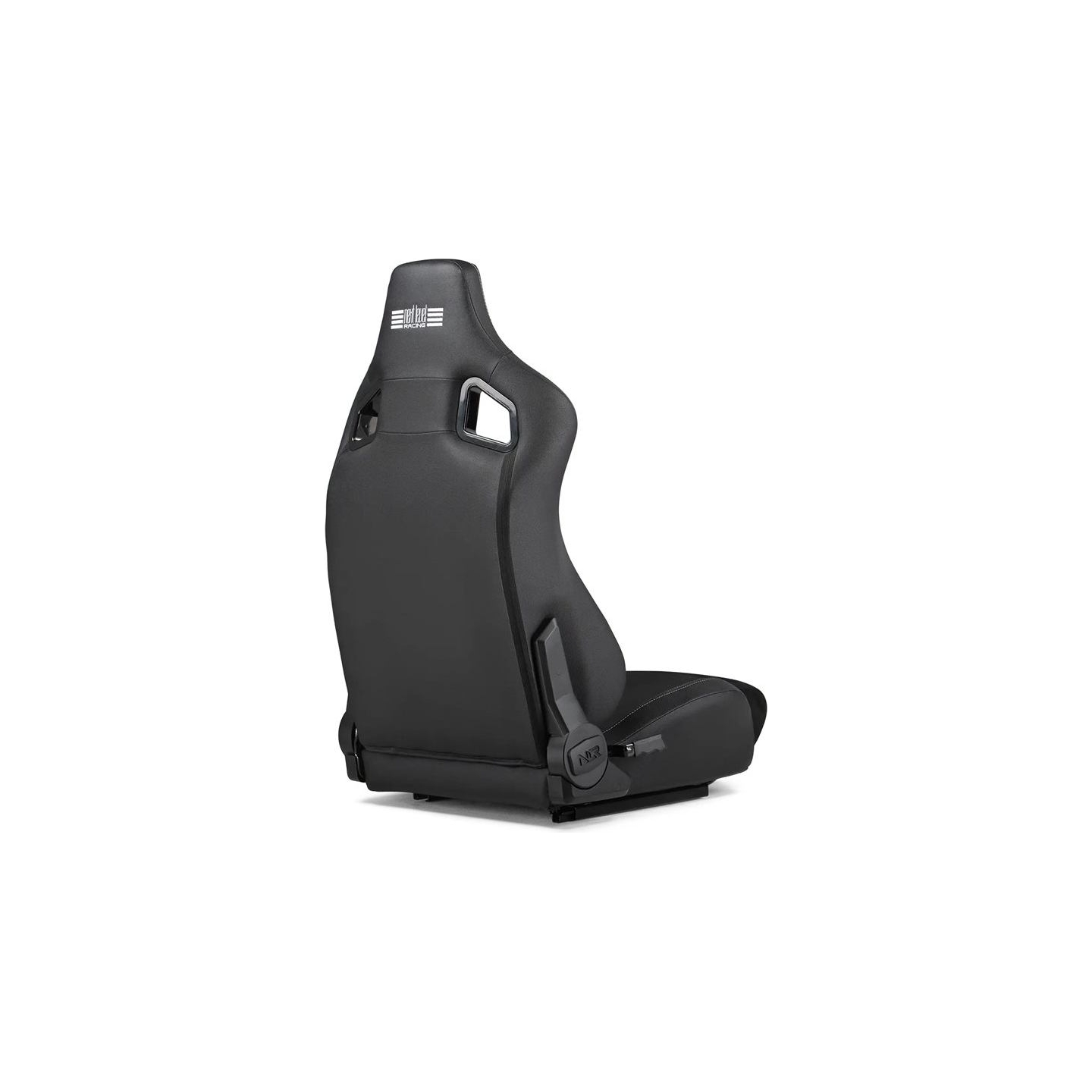 Next Level Racing | PU Leather and Suede | Reclining Seat | ERS4 Elite PU Leather & Suede Edition | Black