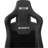 Next Level Racing | PU Leather and Suede | Reclining Seat | ERS4 Elite PU Leather & Suede Edition | Black