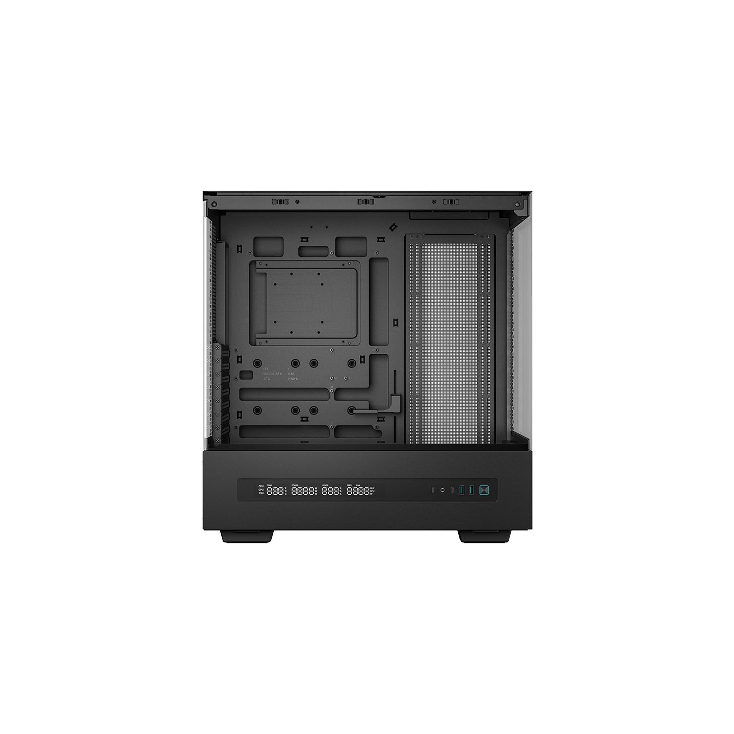 Deepcool Case | CH690 Digital | Black | Mid Tower | ATX PS2