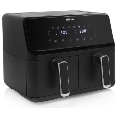 Tristar Double Basket Airfryer | FR-9026 | Power 2700 W | Capacity 8 L | Black
