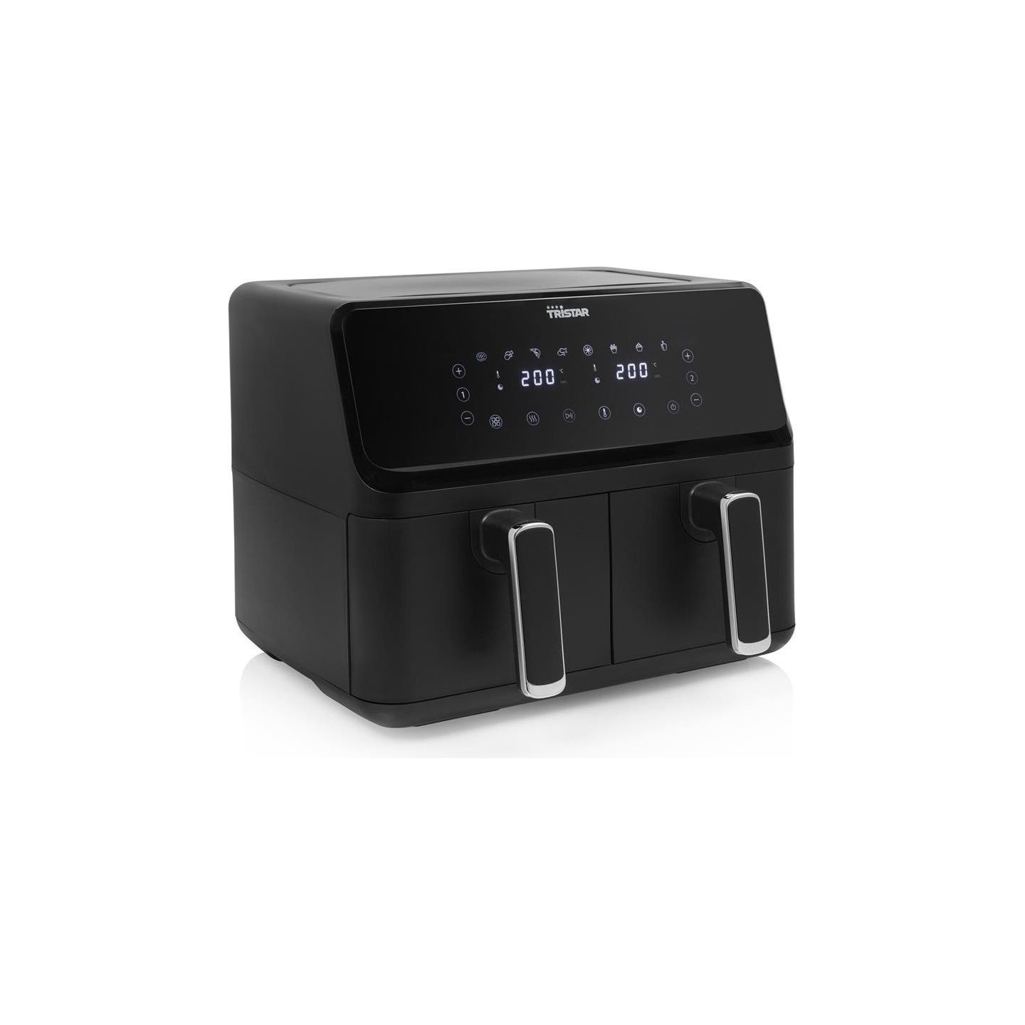 Tristar Double Basket Airfryer | FR-9026 | Power 2700 W | Capacity 8 L | Black