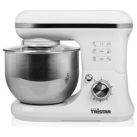 Tristar Kitchen Machine | MX-4817 | 1200 W | Number of speeds 6 | Bowl capacity 5 L | White