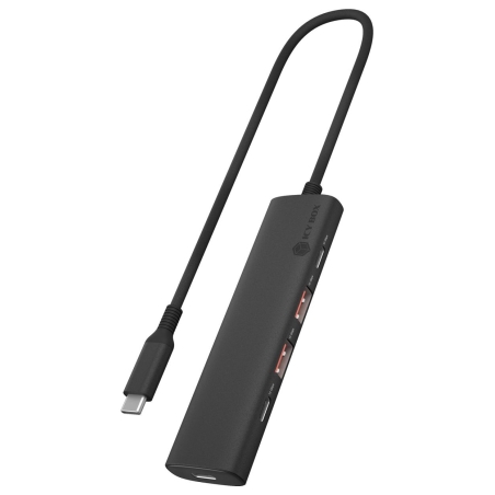 Raidsonic | 4-Port USB 3.2 Gen 2 Hub with Power Delivery | IB-HUB1437-CPD