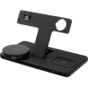 Fixed | MagPowerstation 3-in-1 wireless charging stand with MagSafe mount support | FIXMPOS-BK | Black