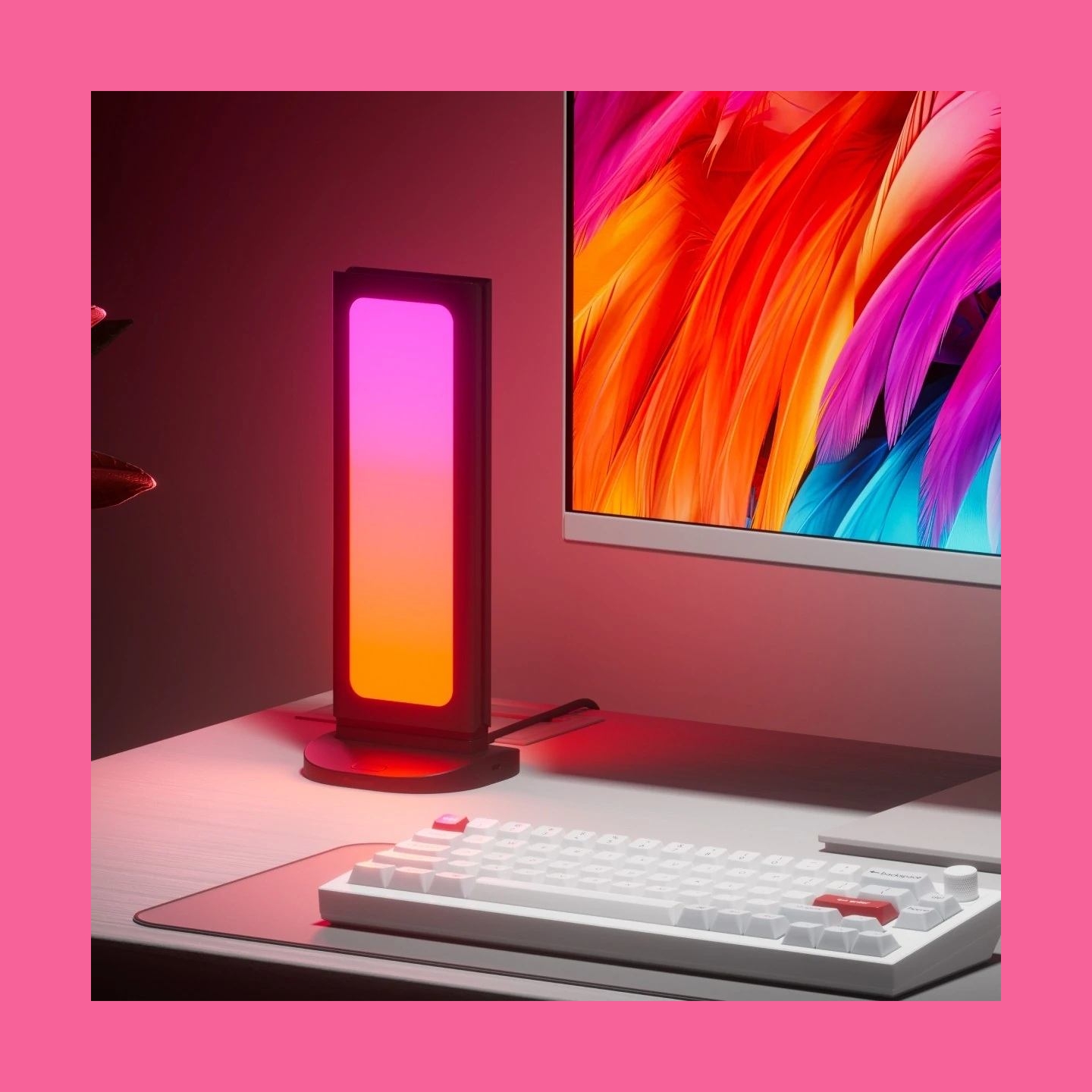 Nanoleaf Pegboard Desk Dock