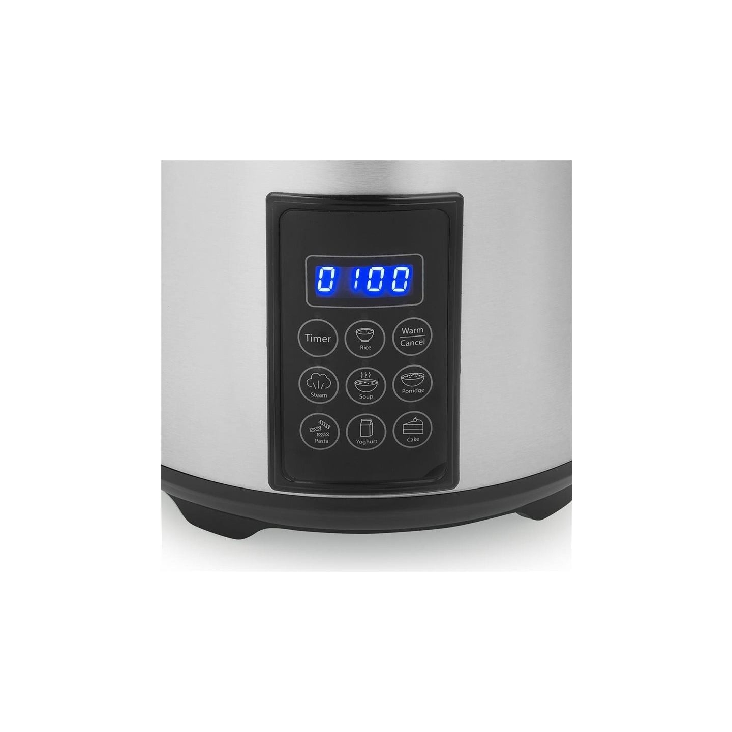 Tristar Digital Rice and Steam Cooker | RK-6138 | 900 W | 2.2 L | Number of programs 7 | Grey