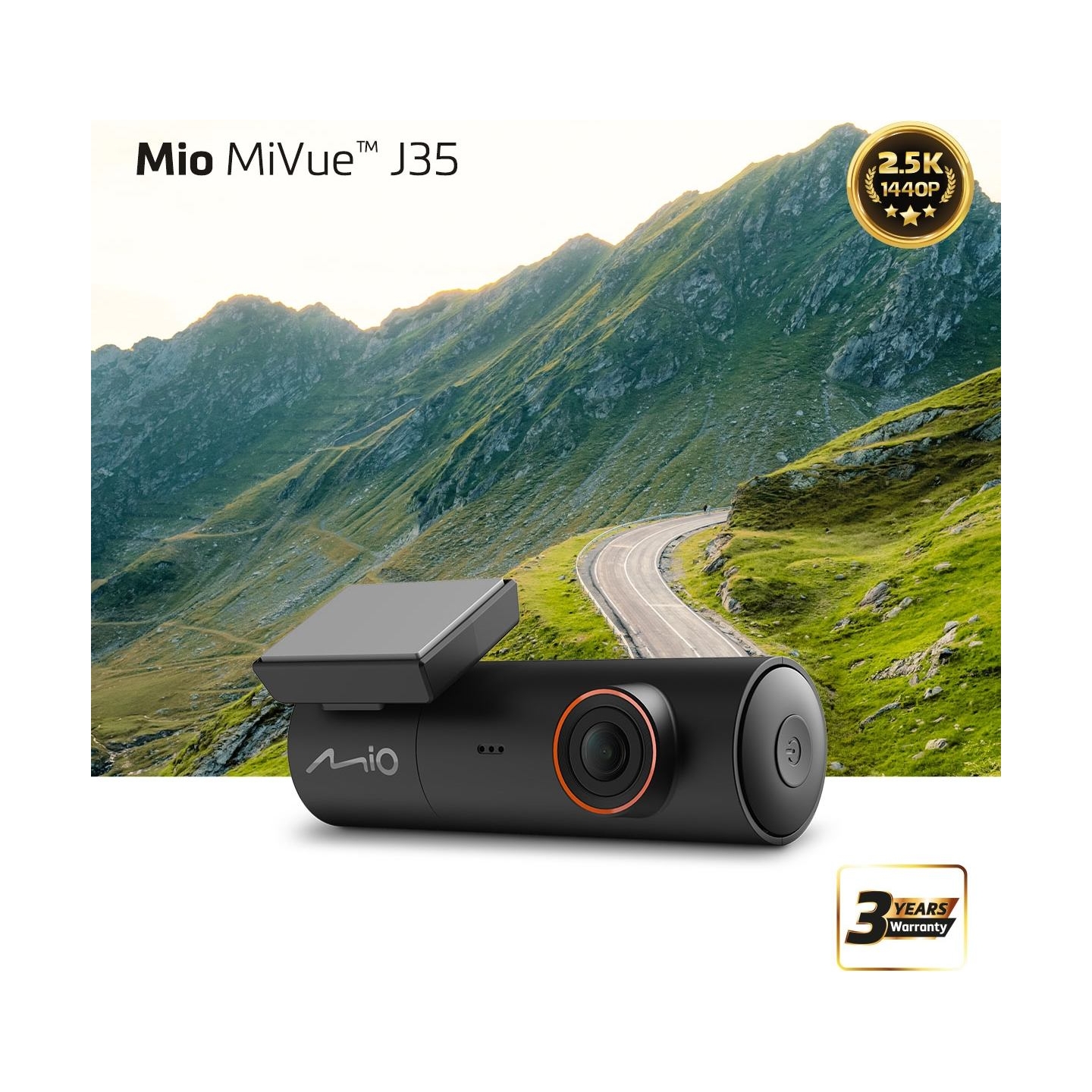 MIO | Wi-Fi OTA and GPS Dash Cam | MiVue J35 | GPS (satellite)