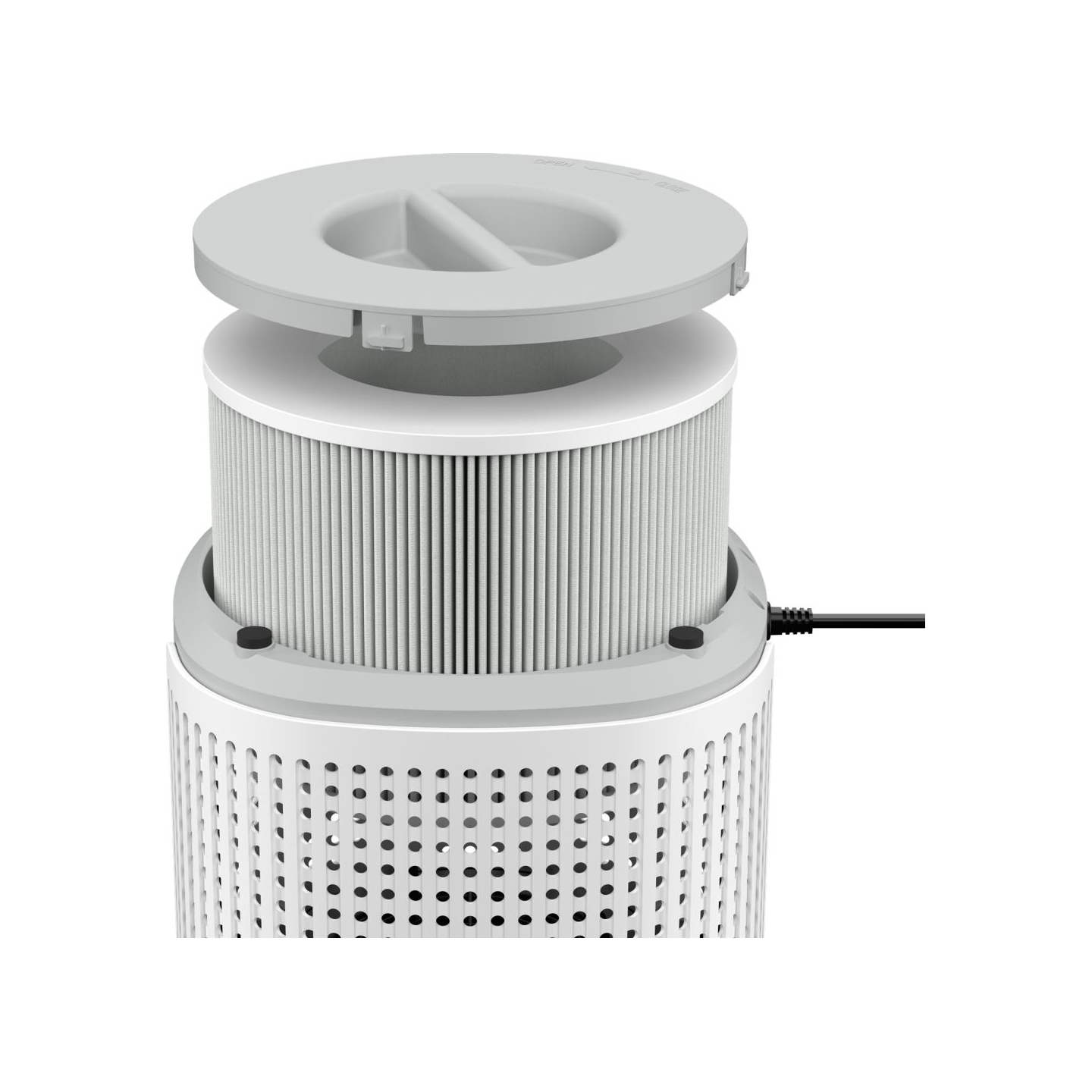 Duux Smart Air Purifier | Bright 2 | 22 W | Suitable for rooms up to 42 m² | White