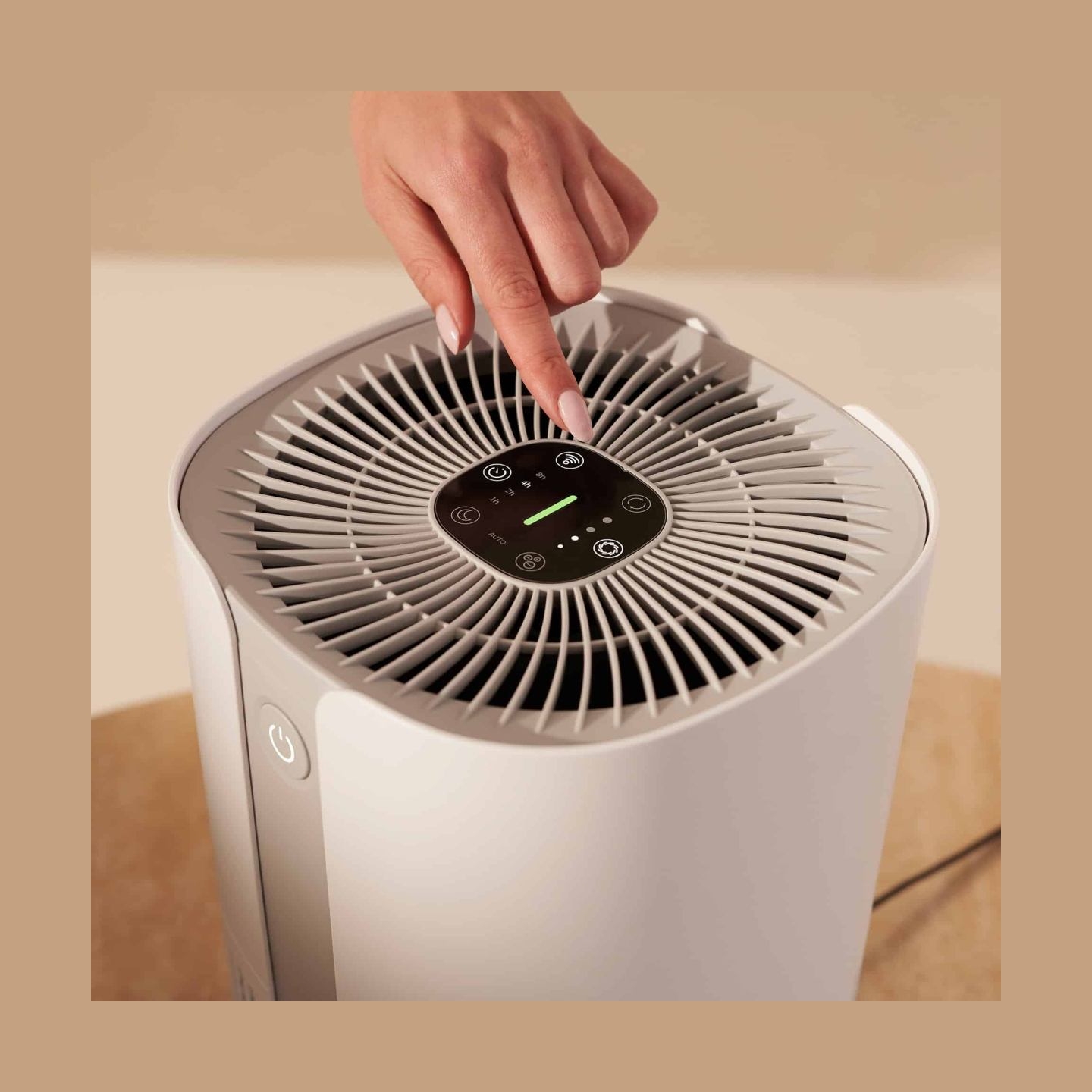 Duux Smart Air Purifier | Bright 2 | 22 W | Suitable for rooms up to 42 m² | White