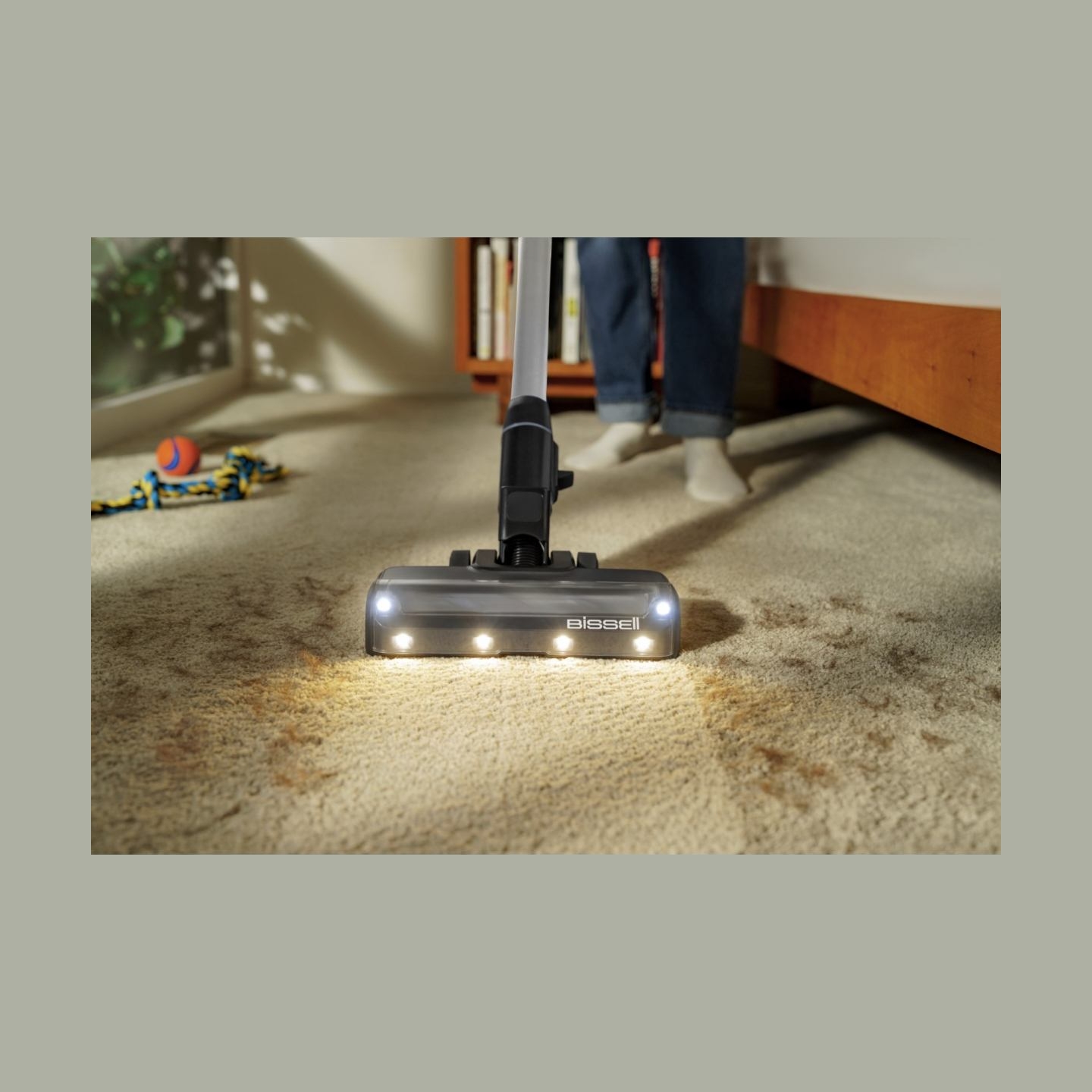 Bissell Stick Vacuum | PowerClean FurFinder Pro | Cordless operating | 200 W | 25.2 V | Operating time (max) 40 min | Black/Tita