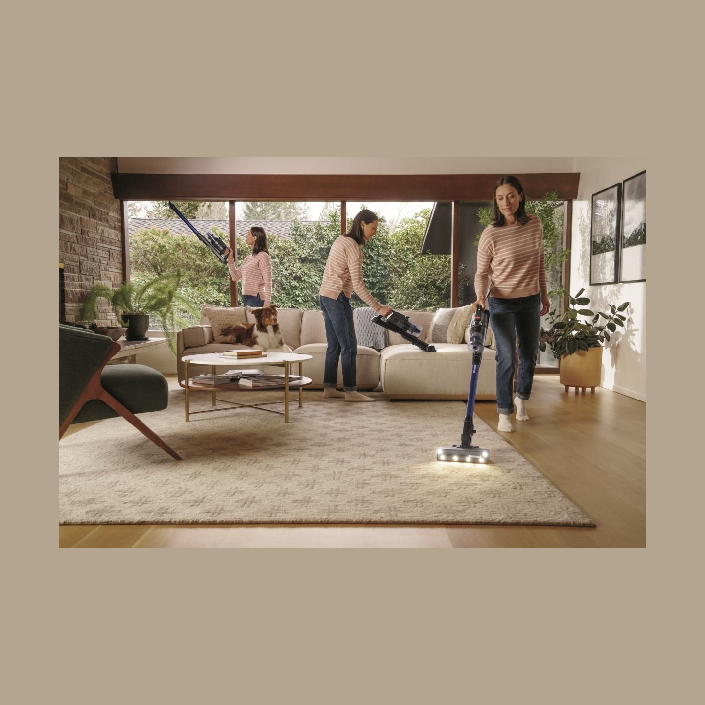 Bissell Stick Vacuum | PowerClean FurGuard Pro | Cordless operating | 280 W | 25.2 V | Operating time (max) 50 min | Black/Titan
