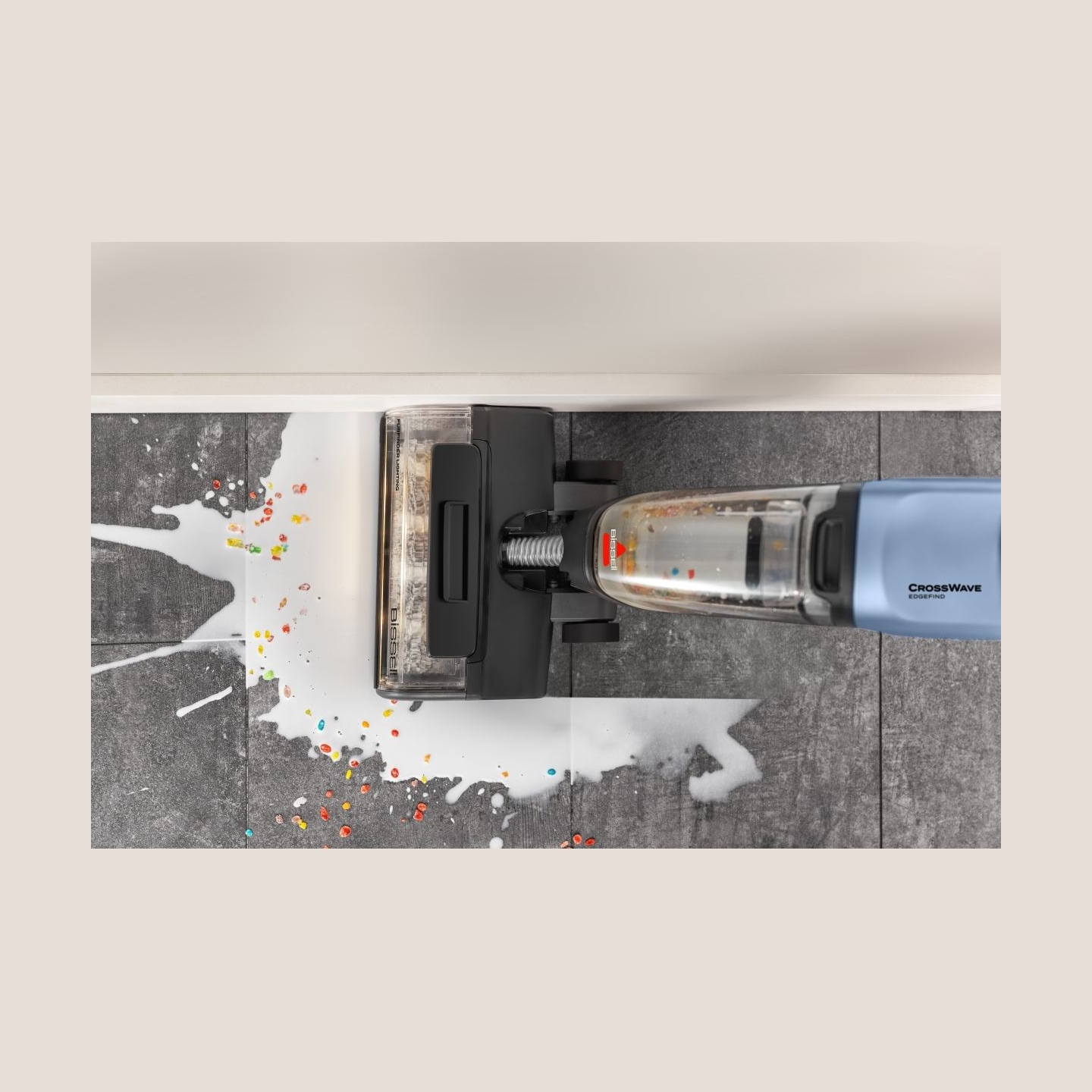 Bissell Vacuum Cleaner | CrossWave EdgeFind Select All-in-one Multi-surface | Corded operating | Washing function | 290-340 W | 