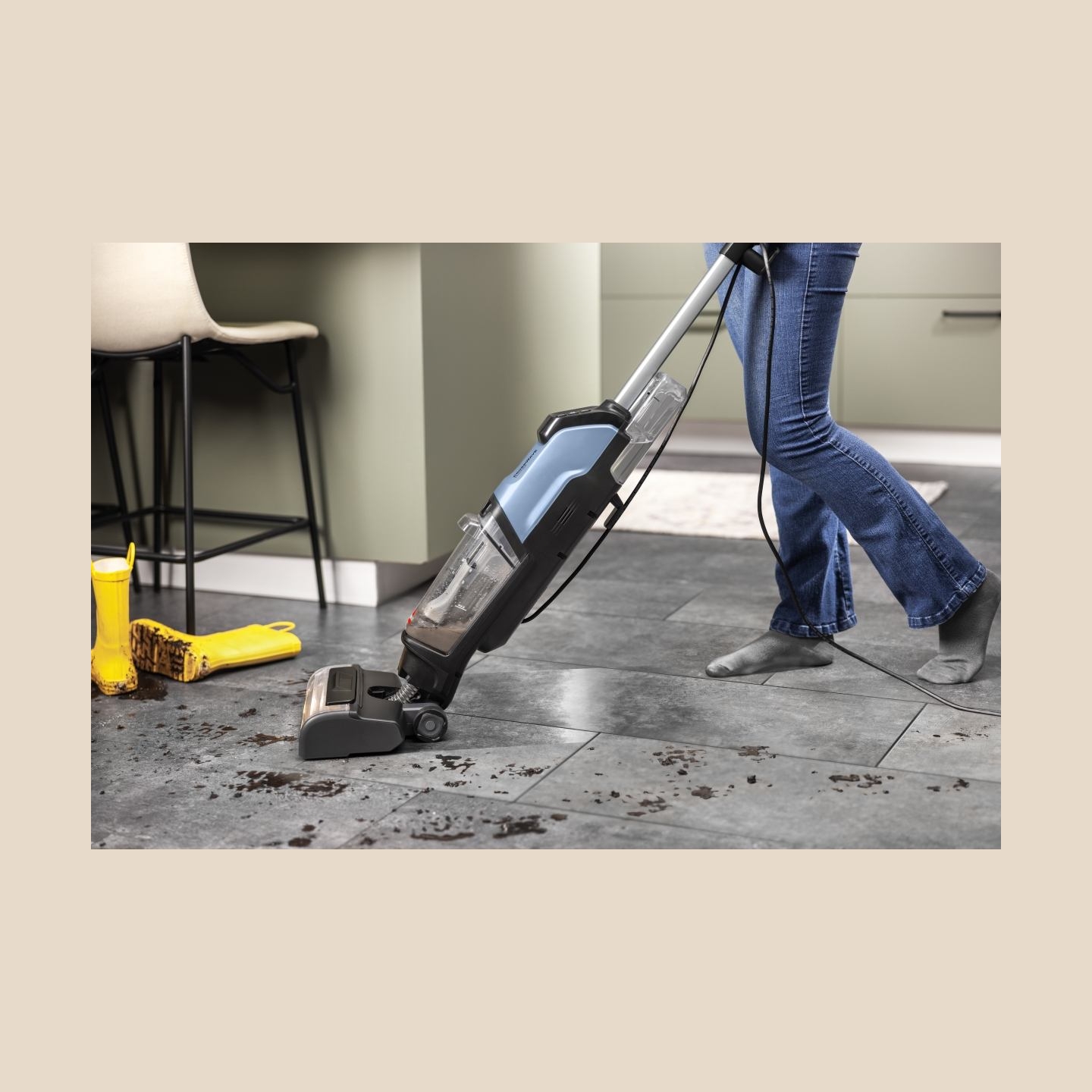 Bissell Vacuum Cleaner | CrossWave EdgeFind Select All-in-one Multi-surface | Corded operating | Washing function | 290-340 W | 