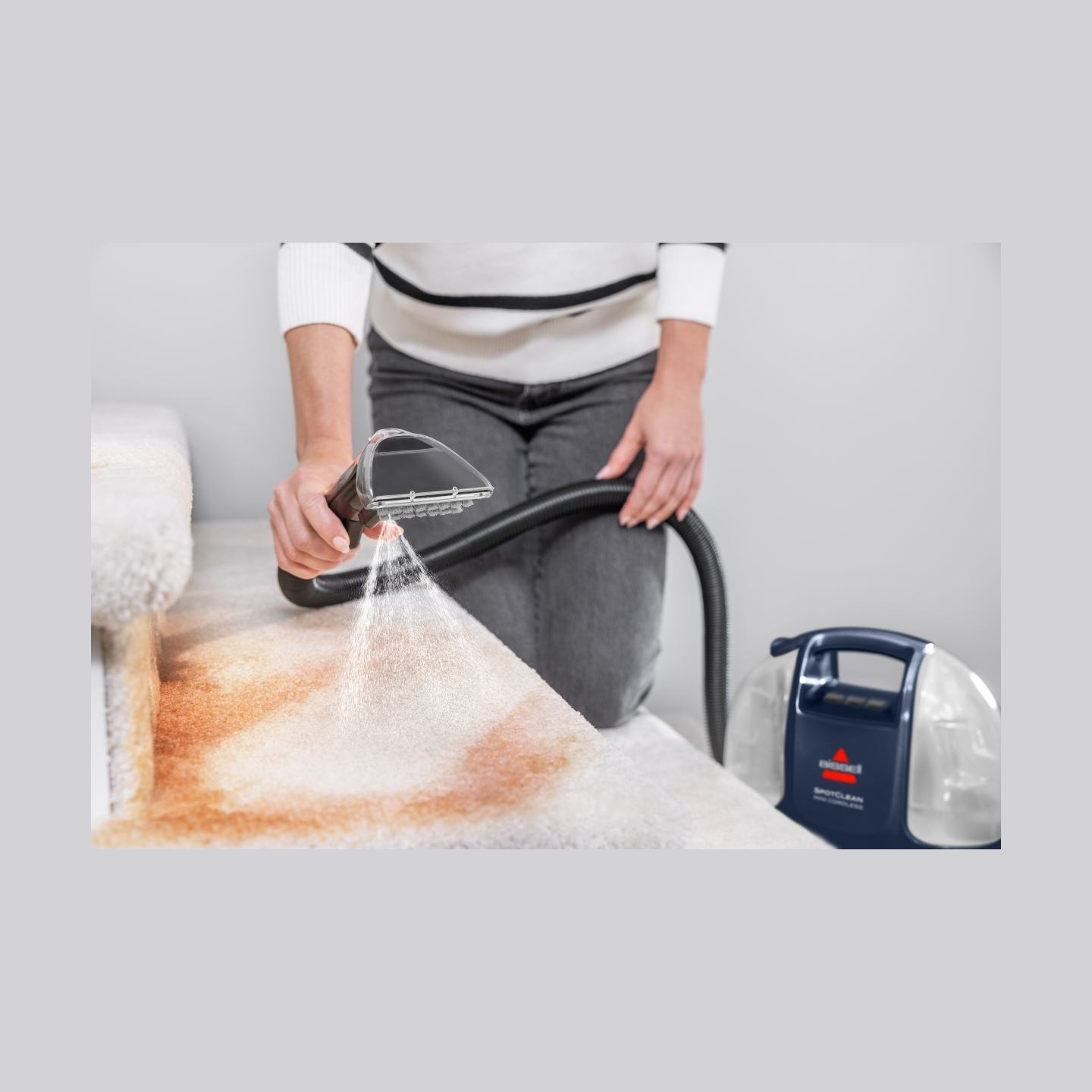 Bissell | Carpet and Upholstery Cleaner | SpotClean Mini | Cordless operating | Washing function | 165 W | 18 V | Operating time