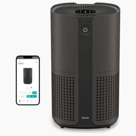 Duux Smart Air Purifier | Bright 2 | 4-22 W | Suitable for rooms up to 42 m² | Black